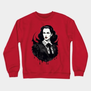 Vampire woman Crewneck Sweatshirt